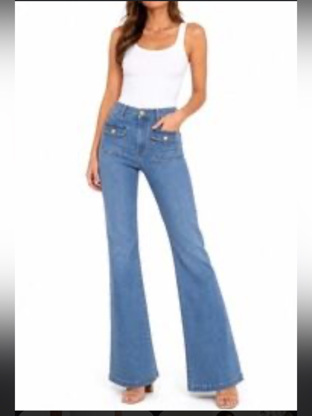 Jason Wu High-Rise Flare Jeans